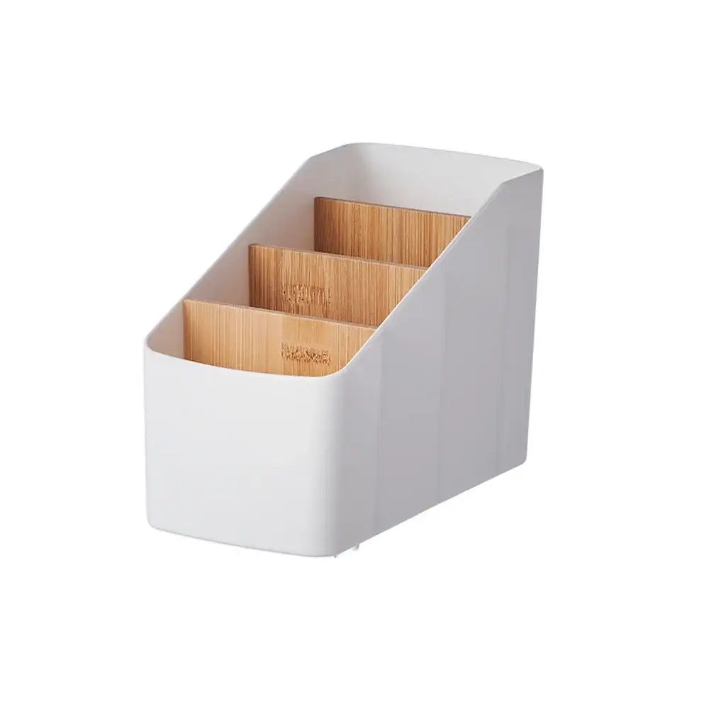 Multipurpose Desktop Storage Box TV Remote Holder Living Room Wooden Storage Box For Bedroom Living Room Table