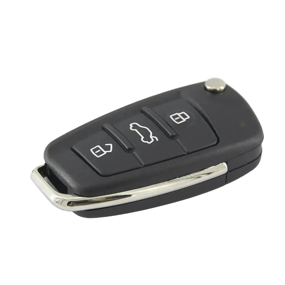 MYREMOTEKEY Flip Car Remote Key 8P0 837 220 D For Audi A3 TT 2006 - 2013 434 Mhz ID48 HU66 3 Button