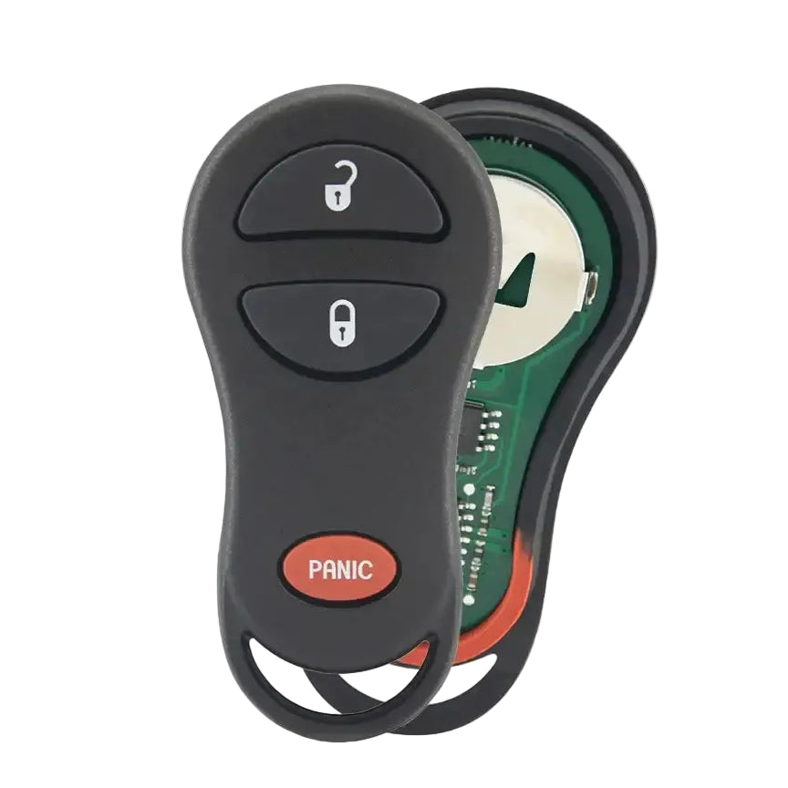 MYREMOTEKEY Remote fob 3 button 315Mhz for Dodge Dakota Durango Dodge Ram Jeep Cherokee Grand Cherokee 1999-2004