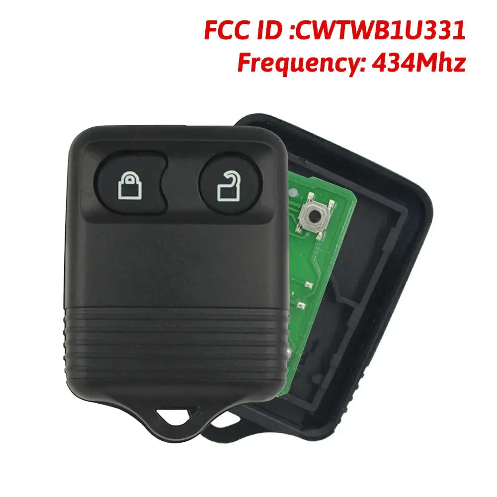 MYREMOTEKEY Smart Car Key 2 Button Remote Fob for Ford 434mhz CWTWB1U331 MYREMOTEKEY Car Key