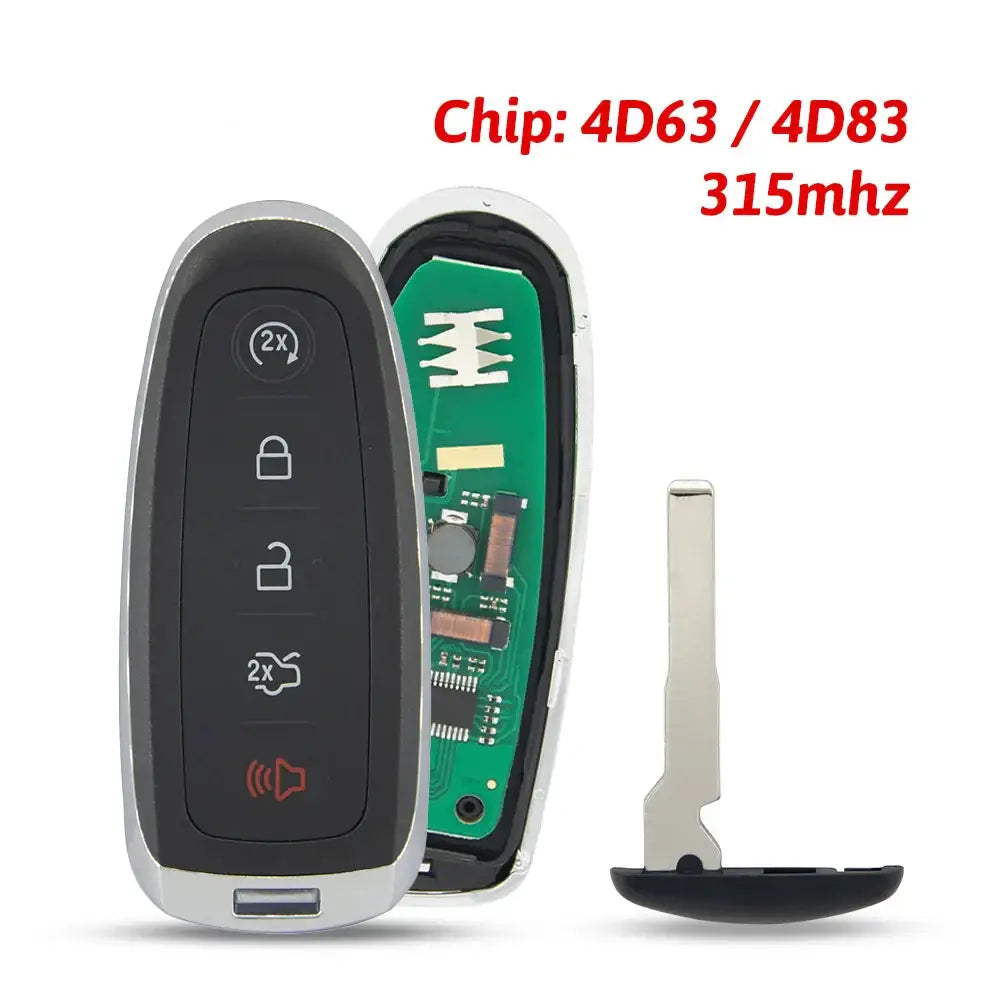 MYREMOTEKEY Smart key 315/434mhz ID46-PCF7953 4D63/4D83 chip for Ford Edge Explorer Flex Taurus Expedition Focus Escape