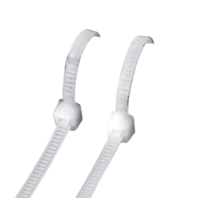 National Standard White PA66 Nylon Cable Ties 3x100 3x150 4x200 5x250mm Self Lock Wire Fastening Zip Tie
