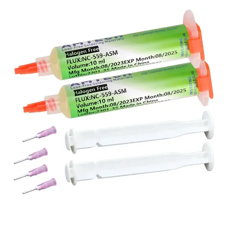 NC-559-ASM No-Clean Solder Paste (10cc) (different quantities available) - 2pcs / Solder Paste - HBC