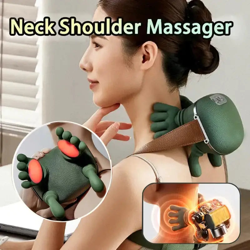 Neck & Shoulder Massager - Green / Massager - HBC