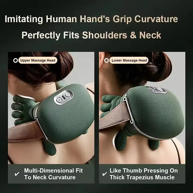 Neck & Shoulder Massager - Green / Massager - HBC