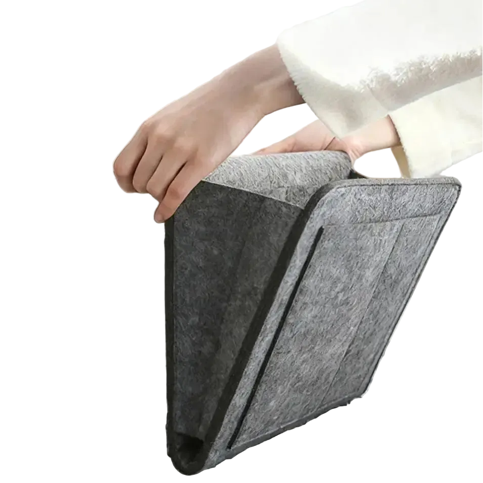 NEW Felt Bedside Storage Bag Organizer Bed Desk Bag TV Remote Control Hanging Caddy Couch Storage Organizer Bed Holder