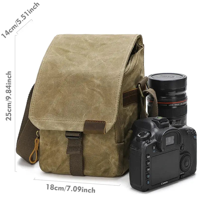 New Men’s Shoulder Digital Bag Wear-resistant Fabric Compatible with Multiple Digital Devices Shoulder Camera Bag