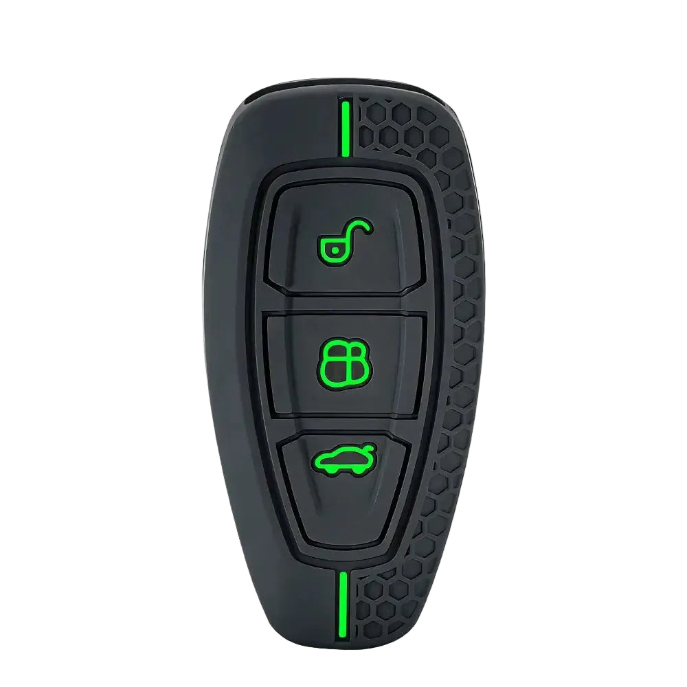 New Silicone Car Key Case For Ford Grand C Max Focus Mondeo Kuga Fiesta Ecosport Transit Kuga Silicone Remote Key Case