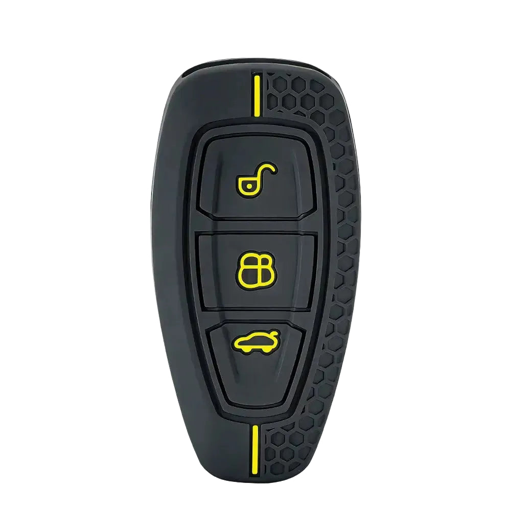 New Silicone Car Key Case For Ford Grand C Max Focus Mondeo Kuga Fiesta Ecosport Transit Kuga Silicone Remote Key Case