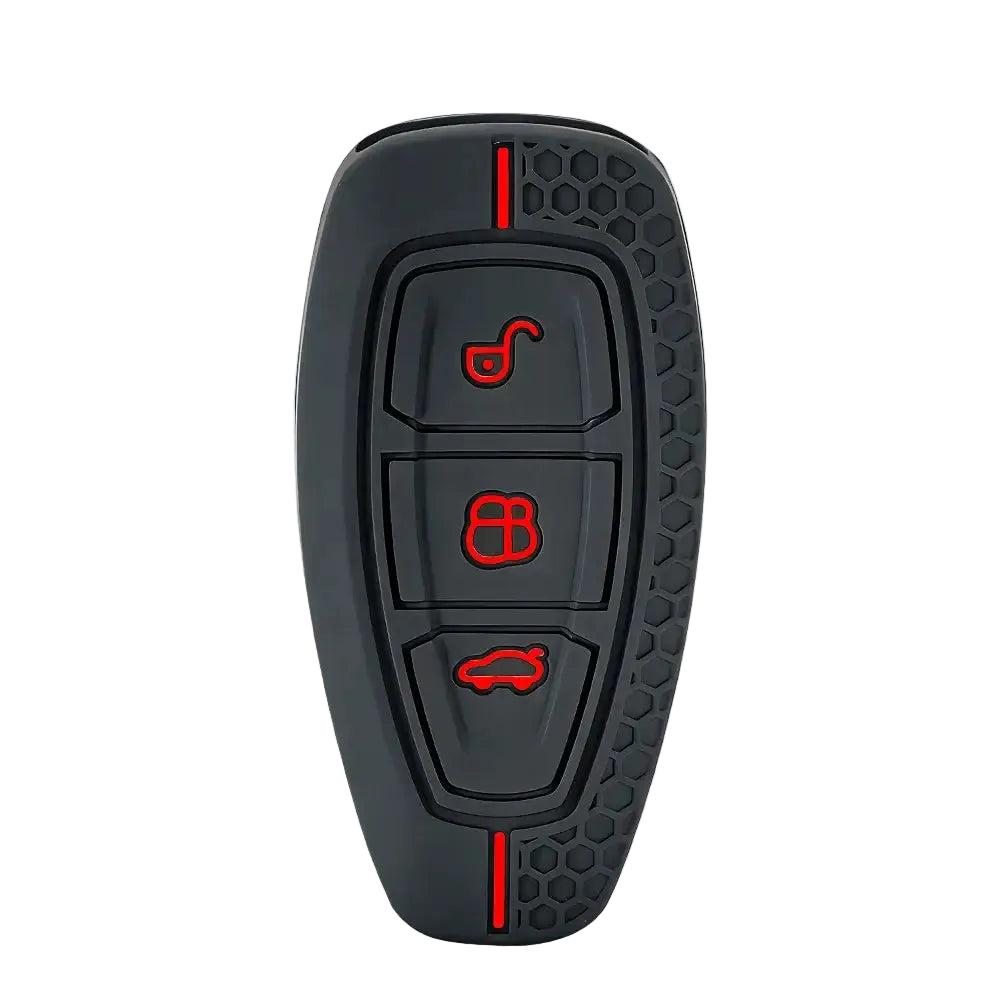 New Silicone Car Key Case For Ford Grand C Max Focus Mondeo Kuga Fiesta Ecosport Transit Kuga Silicone Remote Key Case