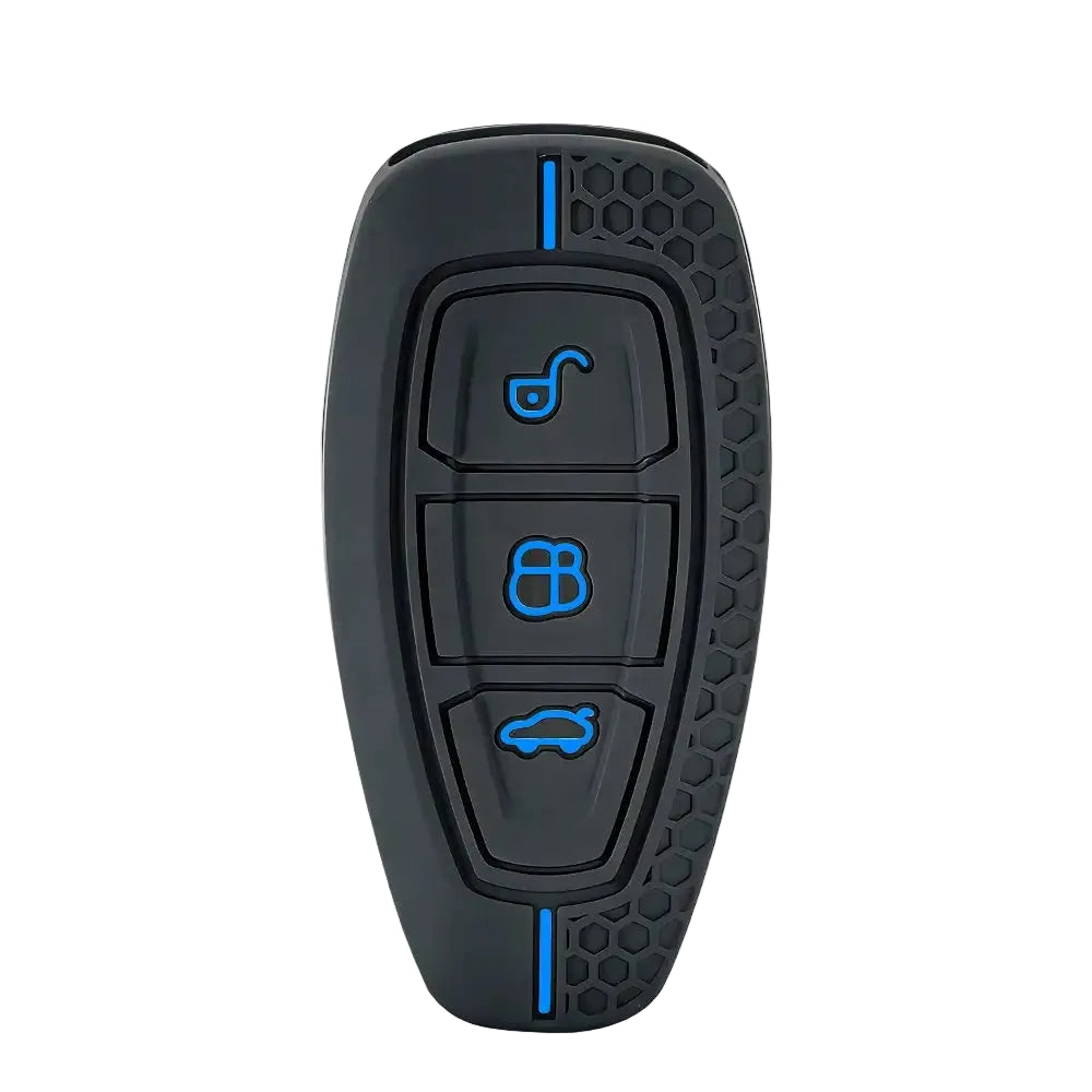 New Silicone Car Key Case For Ford Grand C Max Focus Mondeo Kuga Fiesta Ecosport Transit Kuga Silicone Remote Key Case