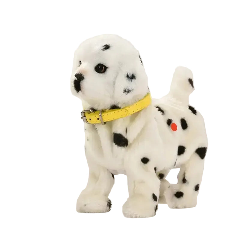 New Simulation Electric Pet Dog Voice Control Walking Nodding Music Touch Robot Animal Plush Pet Children’s Toy Gift