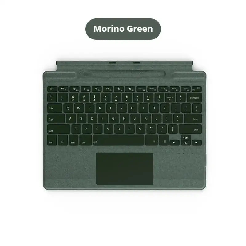 New upgraded Surface Pro 8/9/X/10/11 Bluetooth magnetic professional custom keyboard with pen slot,touchpad,and 7-color