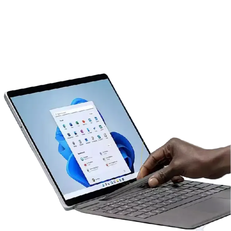 New upgraded Surface Pro 8/9/X/10/11 Bluetooth magnetic professional custom keyboard with pen slot,touchpad,and 7-color