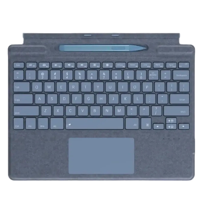 New upgraded Surface Pro 8/9/X/10/11 Bluetooth magnetic professional custom keyboard with pen slot,touchpad,and 7-color