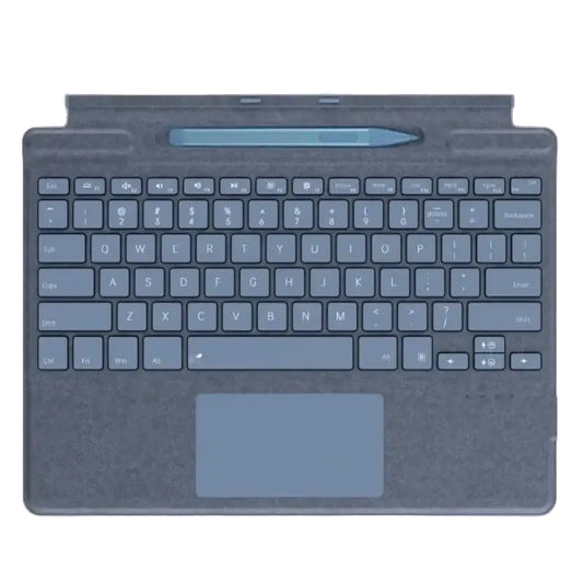 New upgraded Surface Pro 8/9/X/10/11 Bluetooth magnetic professional custom keyboard with pen slot,touchpad,and 7-color