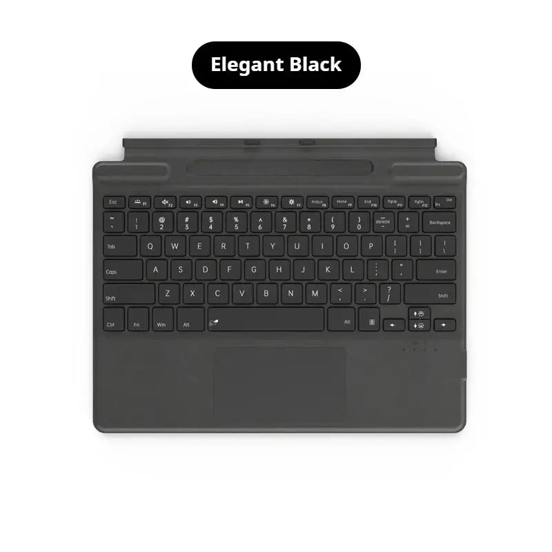 New upgraded Surface Pro 8/9/X/10/11 Bluetooth magnetic professional custom keyboard with pen slot,touchpad,and 7-color