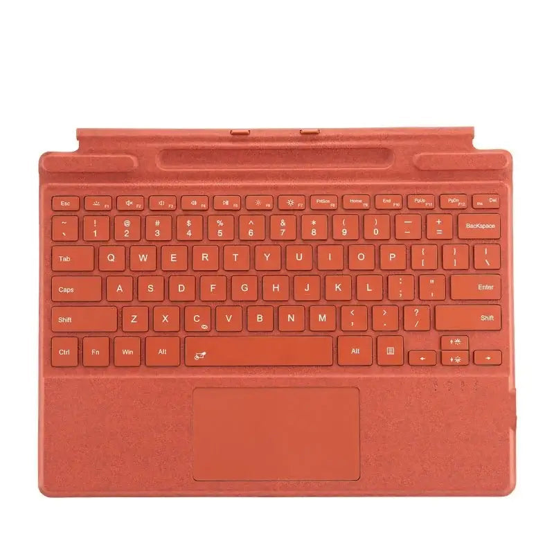 New Upgraded Surface Pro 8/9/X/10/11 Bluetooth Magnetic Professional Custom Keyboard with Pen Slot Touchpad and 7-Color