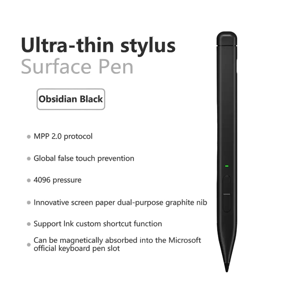 New upgraded Surface Pro 8/9/X/10/11 Bluetooth magnetic professional custom keyboard with pen slot,touchpad,and 7-color
