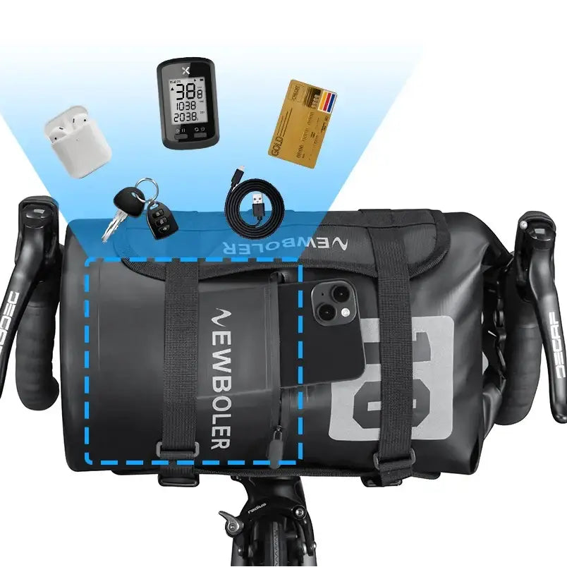 NEWBOLER Waterproof Bikepacking Bag Set Bicycle Travel Bag For Gravel Bike Road Bike Long-Distance Touring Cycling
