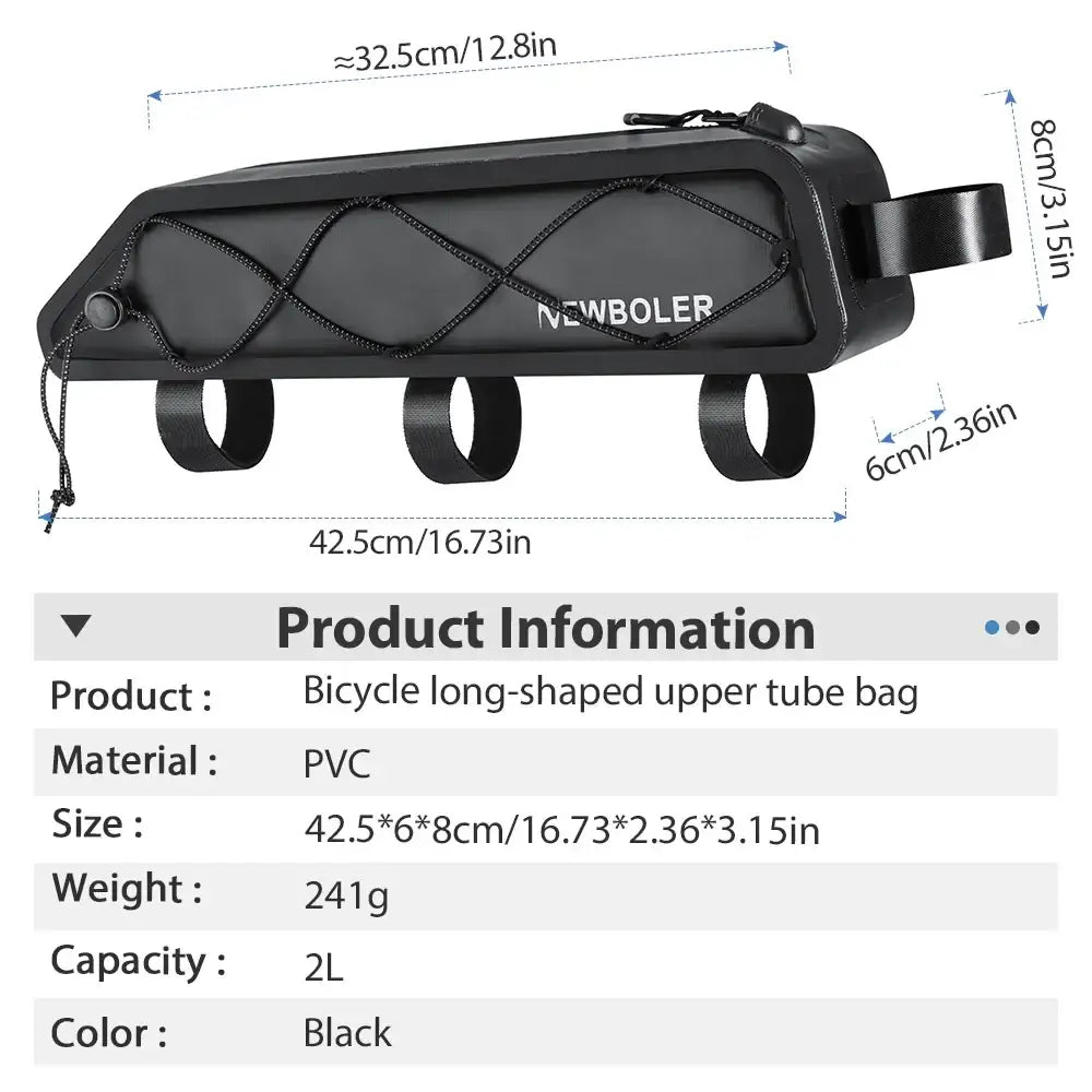 NEWBOLER Waterproof Bikepacking Bag Set Bicycle Travel Bag For Gravel Bike Road Bike Long-Distance Touring Cycling