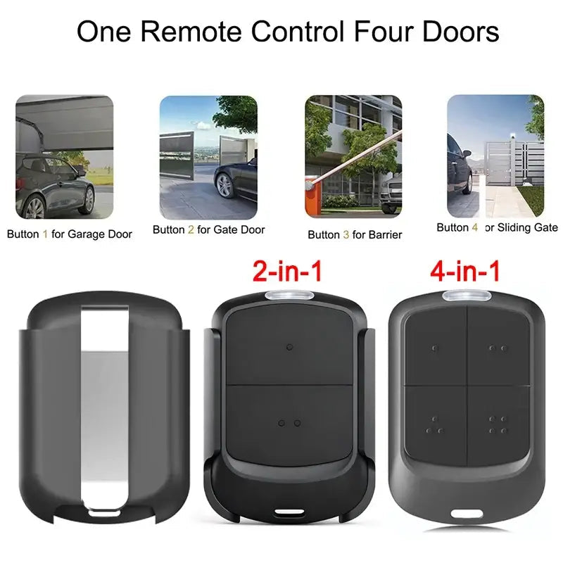Newest 280MHz-868MHz Multifrequency Garage Door Remote Control Duplicator 433MHz 868MHz Auto Scan Clone Code Grabber