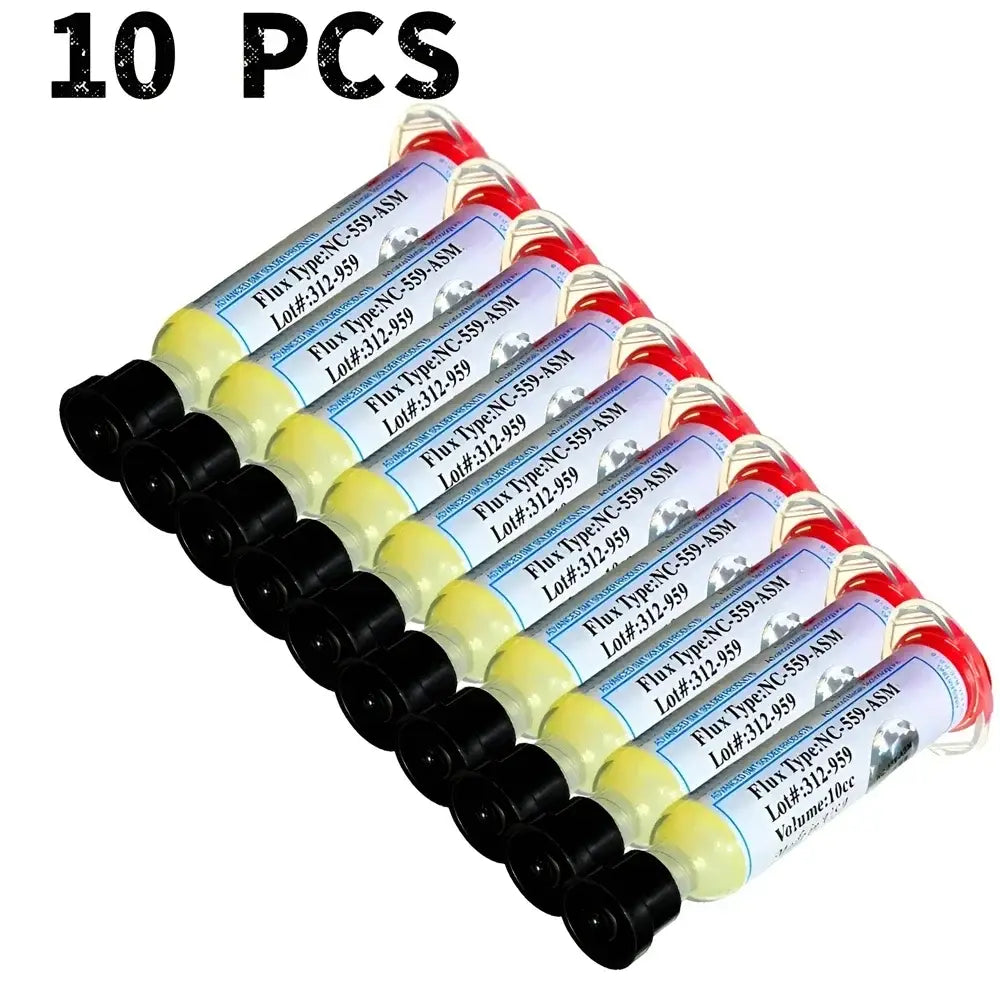 No-Clean BGA Solder Paste (10cc) (different sets available) - 10 PCS -ASM / Solder Paste - HBC
