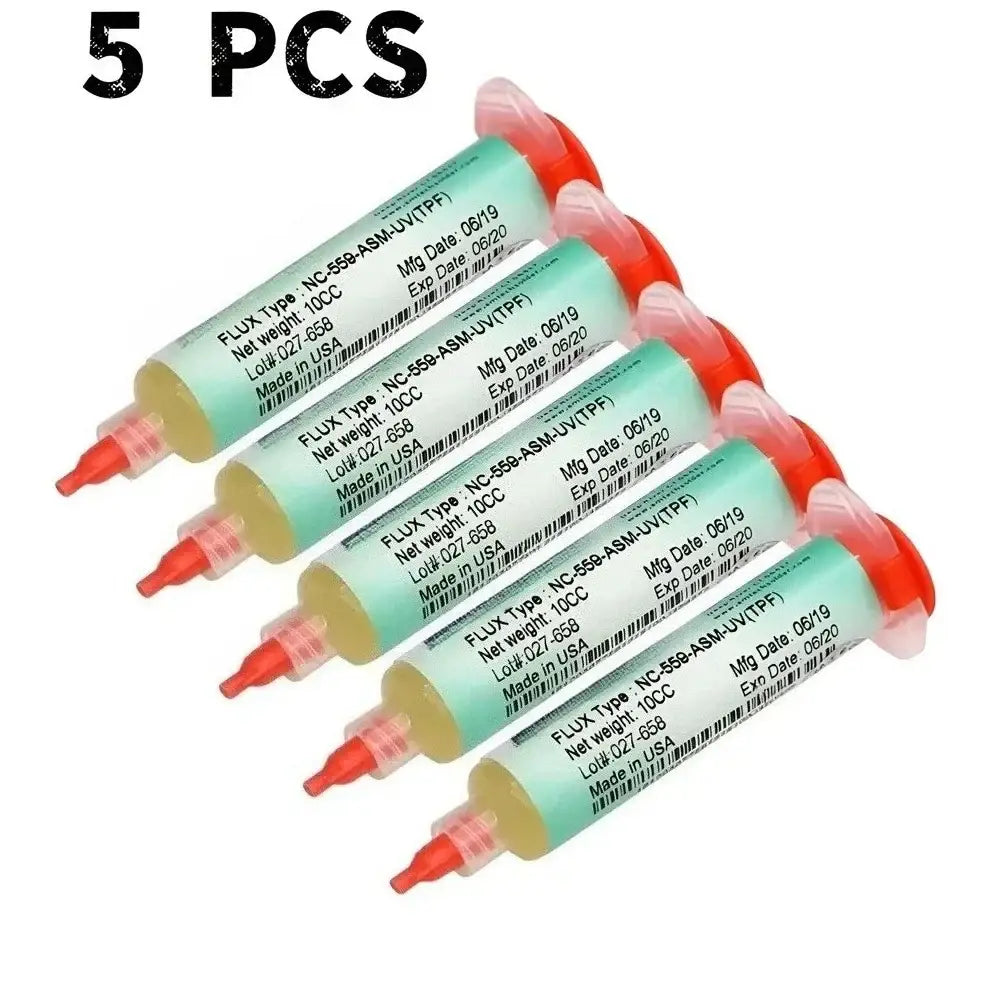 No-Clean BGA Solder Paste (10cc) (different sets available) - 5 PCS -TPF / Solder Paste - HBC