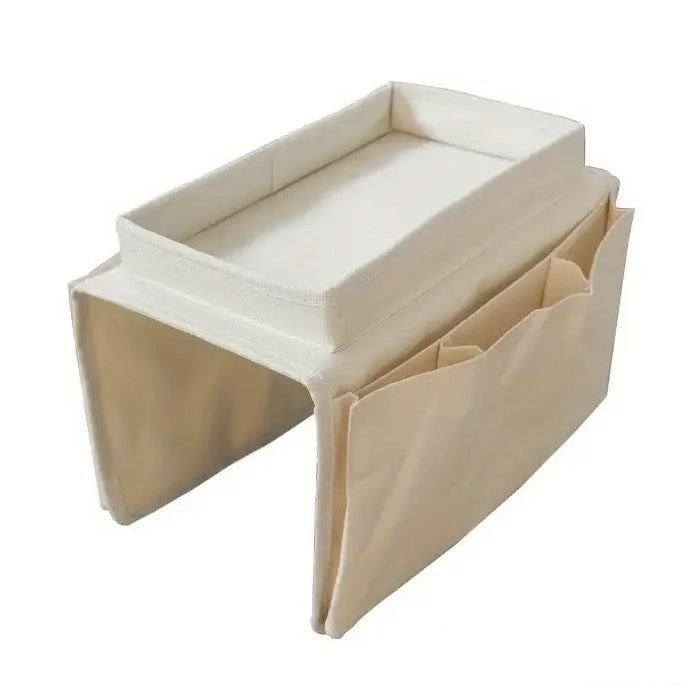 No-Slip Couch Sofa Armrest Organiser Arm Chair Caddy Bedside Storage Pocket TV Remote Holder Bed Storage Pocket Bag