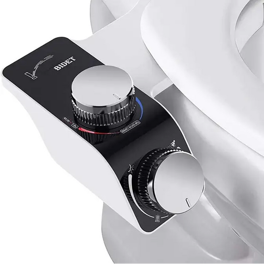 Non-Electric Dual Nozzle Toilet Seat Attachment (different types available) - SS