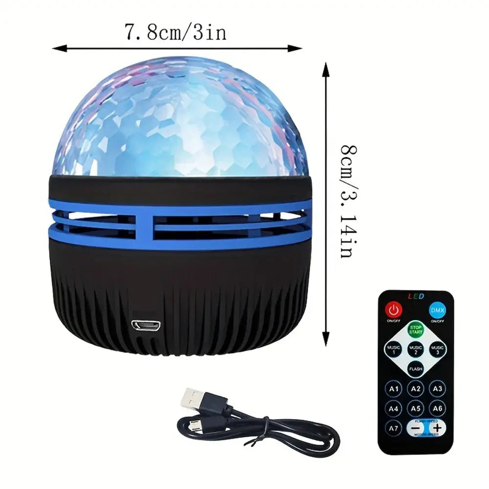 Northern Lights Starry Sky Projector LED Night Light with Remote Control USB A Variety of Styles for Home Bedroom Party