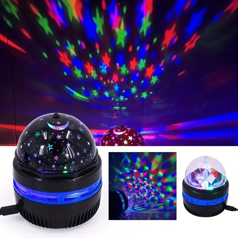 Northern Lights Starry Sky Projector LED Night Light with Remote Control USB A Variety of Styles for Home Bedroom Party