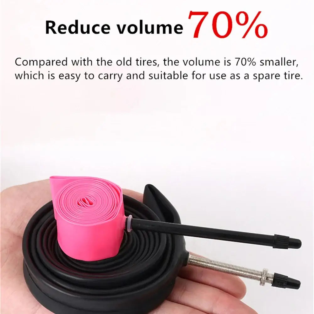 NPY 1Pcs Ultralight 28g Bike TPU Inner Tube 700X18 25 28 32 Road Bicycle TPU Material Tire 45mm/65mm/85mm Length French