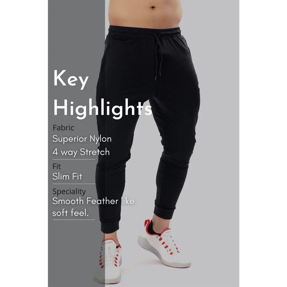 Nylon Supreme Joggers Black - Joggers