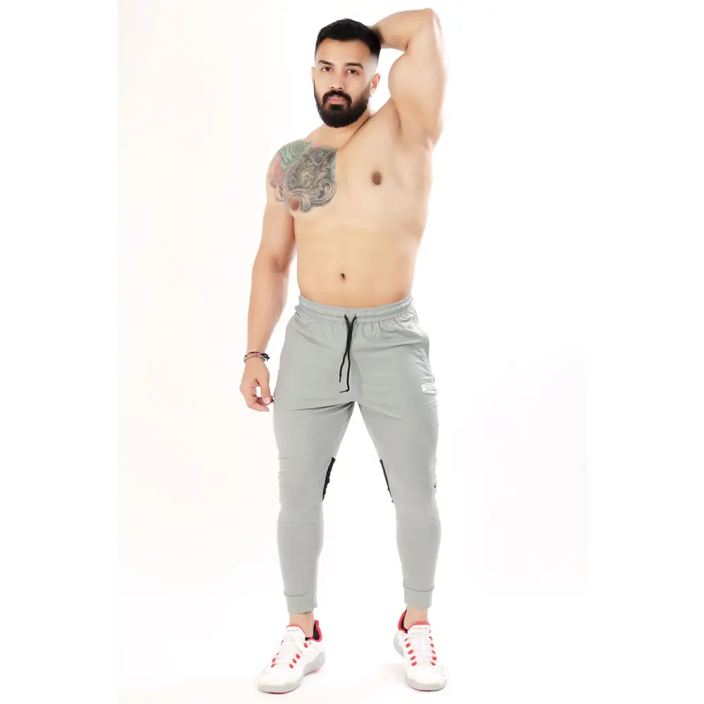 Nylon Supreme Joggers Light Grey - Joggers