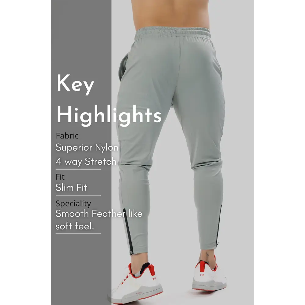 Nylon Supreme Tracks Light Grey - Track