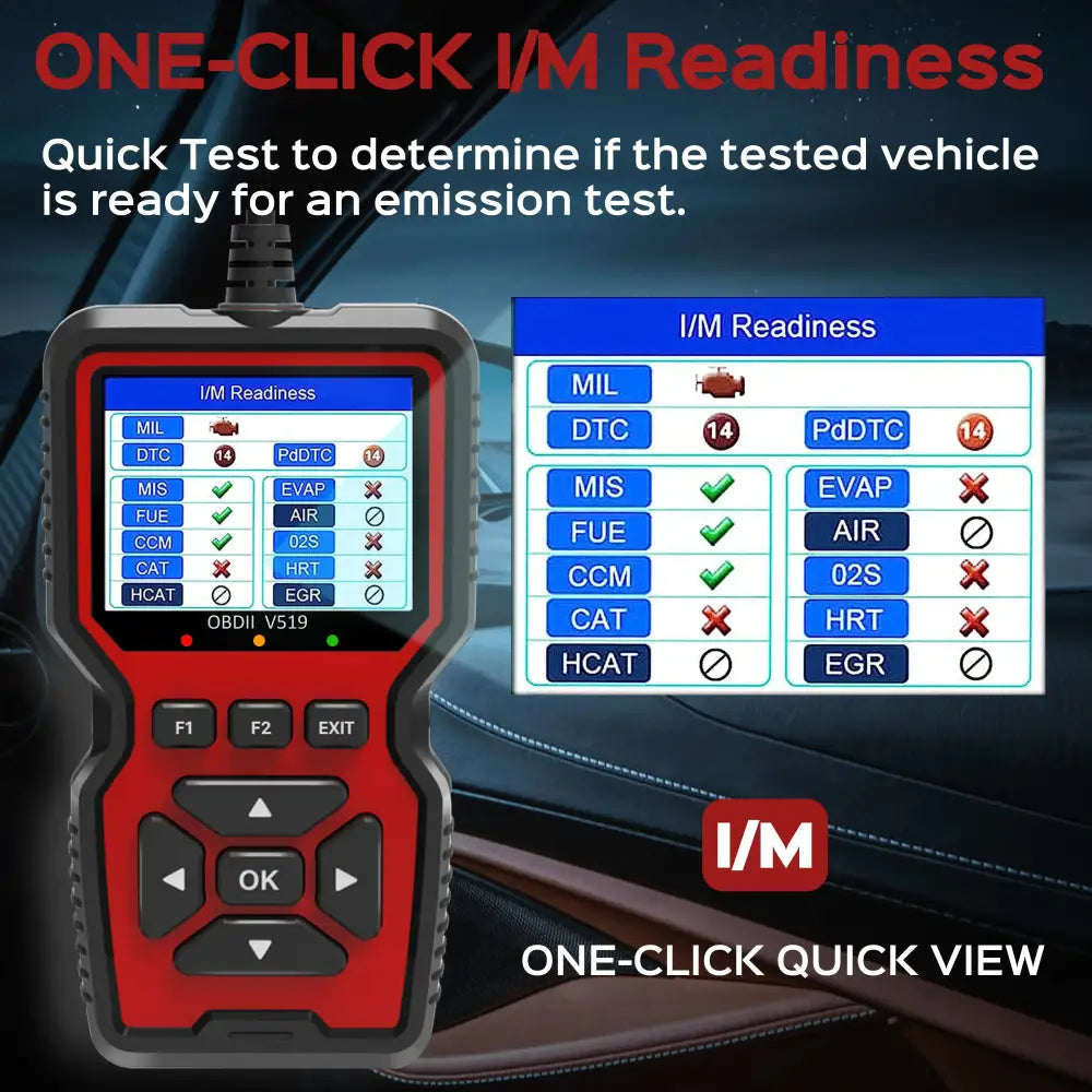 OBD2 Scanner - Red
