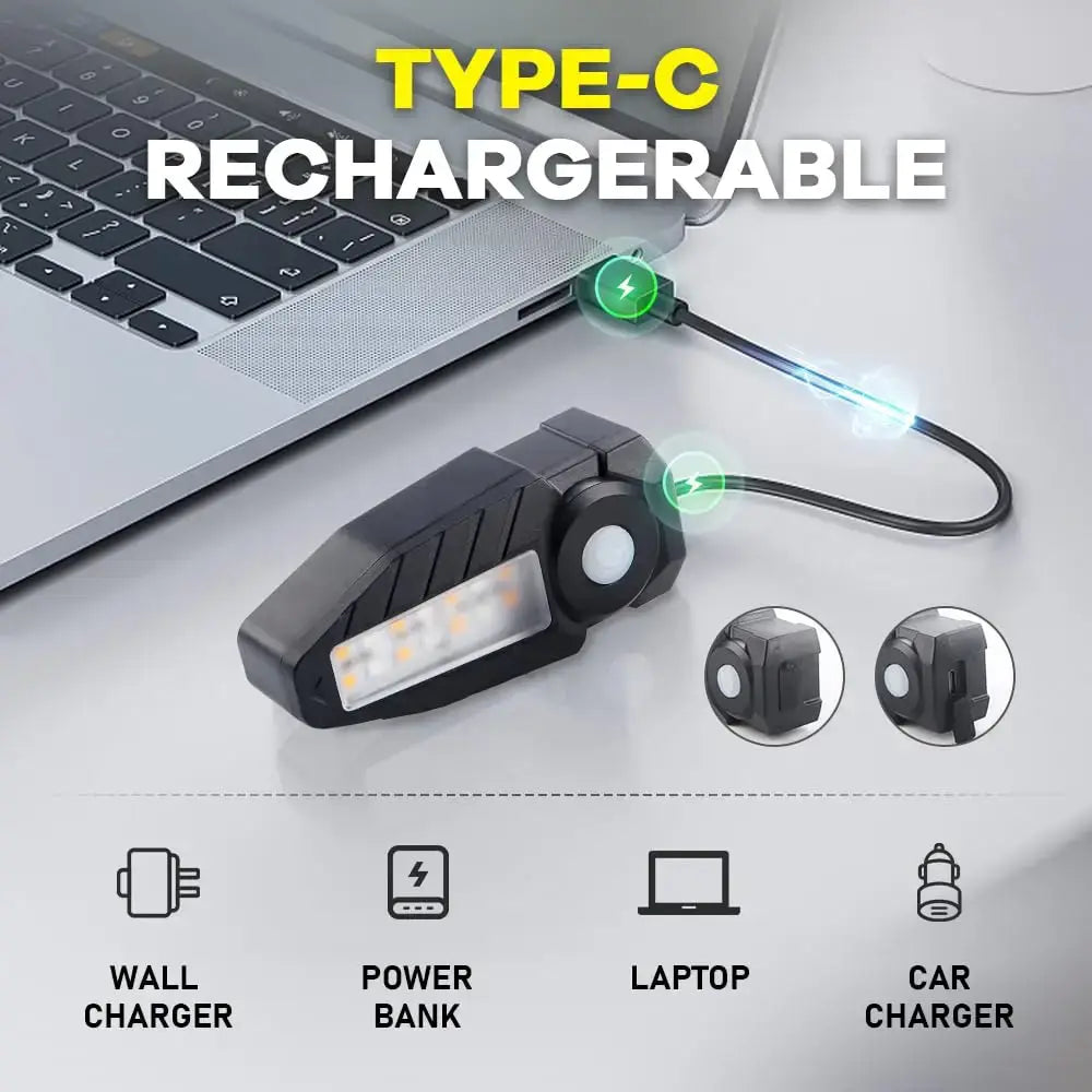 OFFBONDAGE Turn Signal Bike Tail Lights Wireless Remote Control Waterproof Rechargeable Cycling Rear Lamp LED MTB Rear