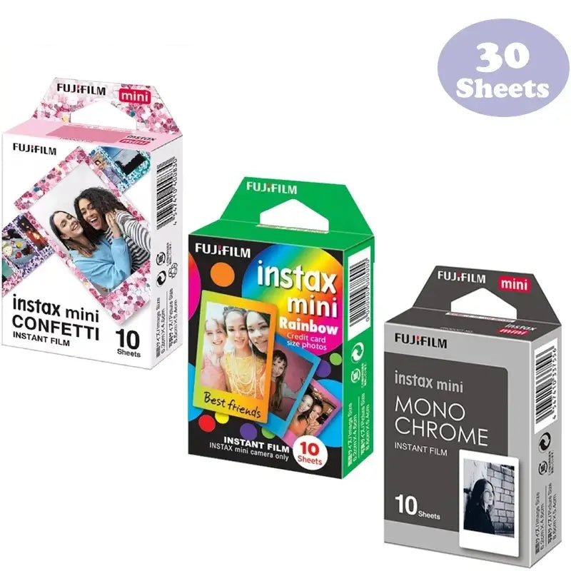 Origin Fujifilm Instax Mini Film Paper 10-60 Sheets for Fuji Instant Film Cameras Instax Mini 12 11 9 40 70 90 Link