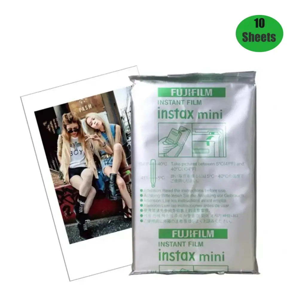 Origin Fujifilm Instax Mini Film Paper 10-60 Sheets for Fuji Instant Film Cameras Instax Mini 12 11 9 40 70 90 Link