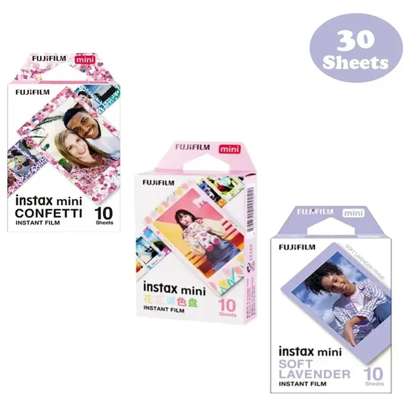 Origin Fujifilm Instax Mini Film Paper 10-60 Sheets for Fuji Instant Film Cameras Instax Mini 12 11 9 40 70 90 Link