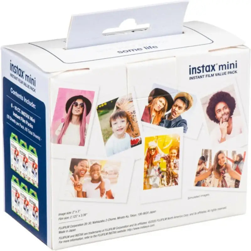 Origin Fujifilm Instax Mini Film Paper 10-60 Sheets for Fuji Instant Film Cameras Instax Mini 12 11 9 40 70 90 Link