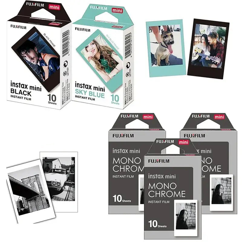 Origin Fujifilm Instax Mini Film Paper 10-60 Sheets for Fuji Instant Film Cameras Instax Mini 12 11 9 40 70 90 Link