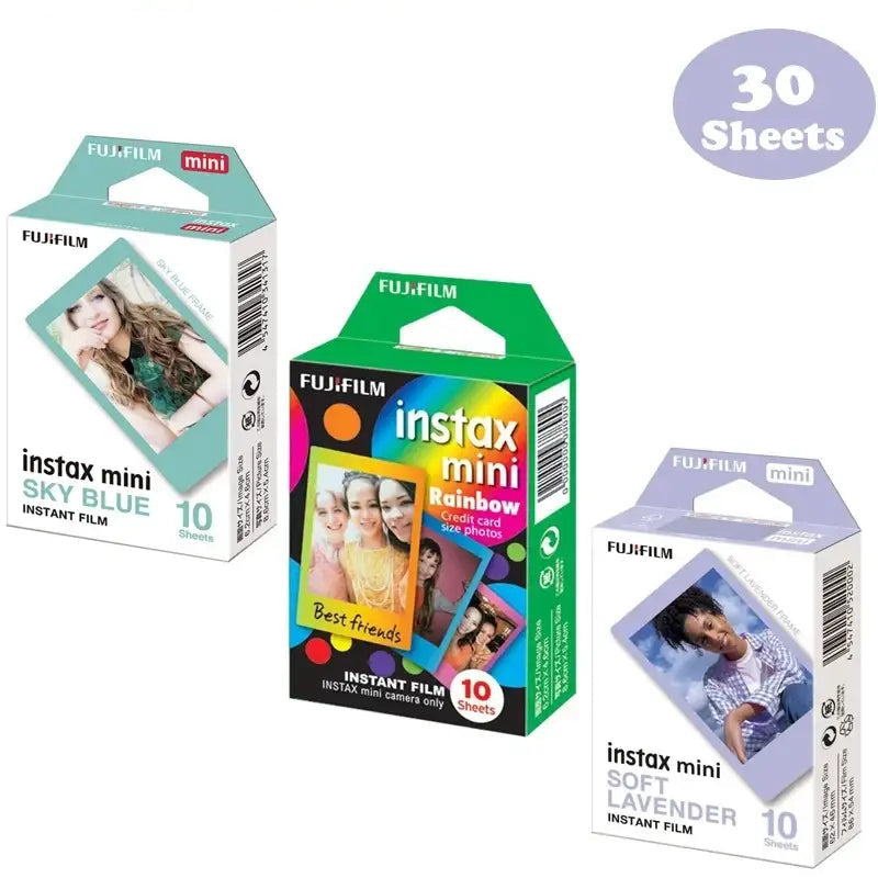 Origin Fujifilm Instax Mini Film Paper 10-60 Sheets for Fuji Instant Film Cameras Instax Mini 12 11 9 40 70 90 Link