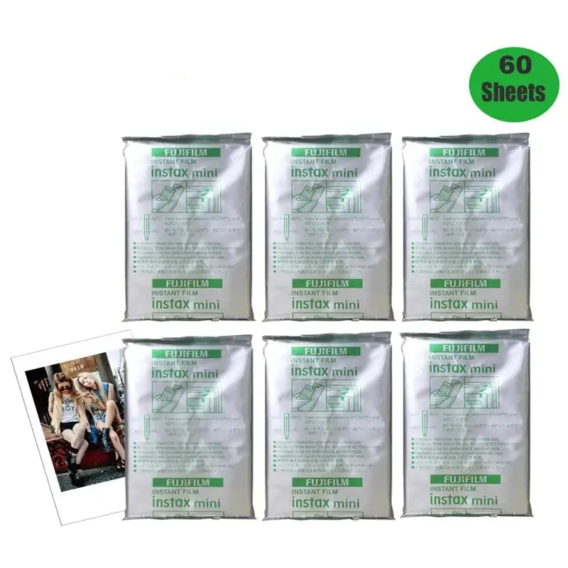 Origin Fujifilm Instax Mini Film Paper 10-60 Sheets for Fuji Instant Film Cameras Instax Mini 12 11 9 40 70 90 Link