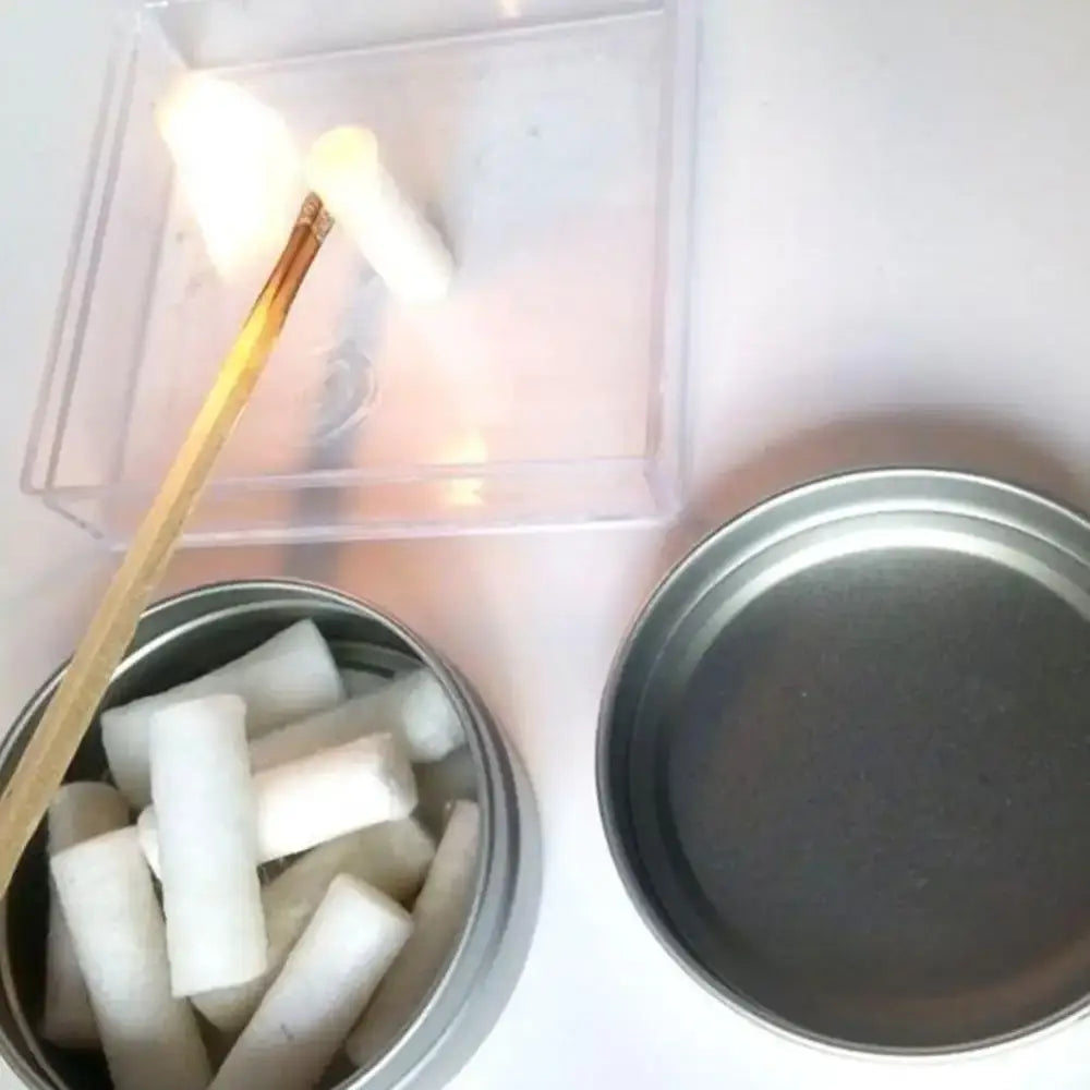 Outdoor Camping Paraffin Swab Survival Fire Starting Starter Tool Cord Gear Rope Fire Kit Waxbraided Natural Tinder