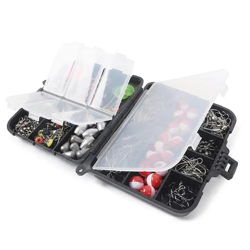 Outdoor Fishing Accessories Set with Tackle Box (263pcs) - SS