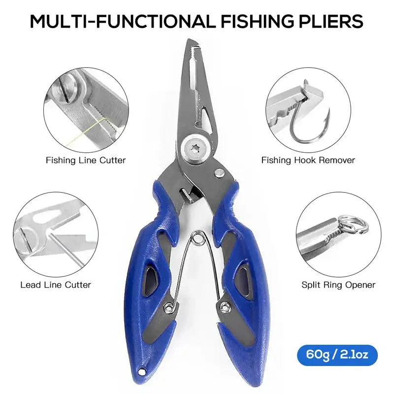 Outdoor Fishing Accessories Set with Tackle Box (263pcs) - SS