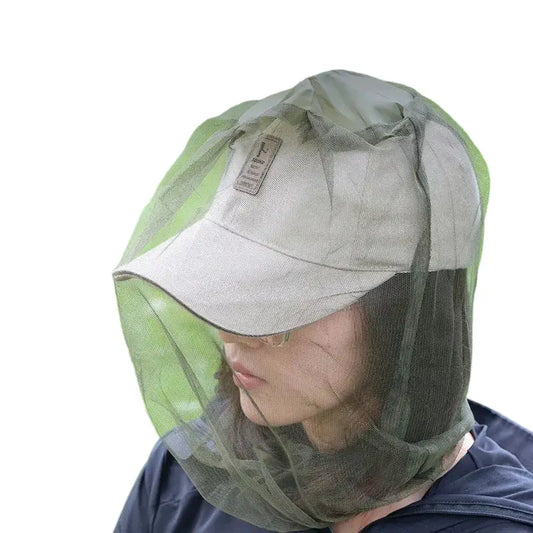 Outdoor Fishing Sun Hat with Mosquito Net - SS