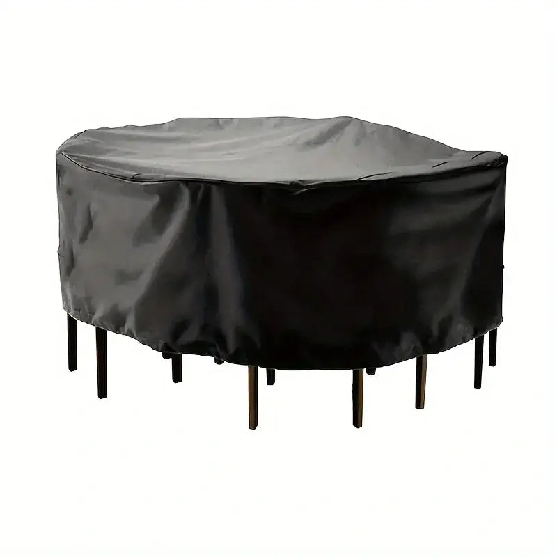 Outdoor Garden Furniture Cover - Black / 255x95 - SS